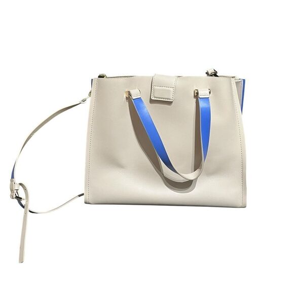 Kate Spade Cream And Electric Blue Crossbody Handbag - Picture 1 of 13